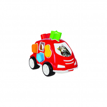 Купить машинка с кубиками pilsan smart shape sorter car, красная ( id 11192063 )