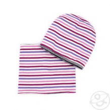 Купить комплект шапка/шарф nais, цвет: серый ( id 12512902 )