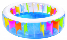 Купить бассейн jilong бассейн надувной giant rainbow 190x50 см 10628