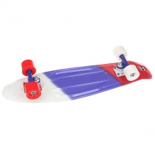 Купить скейт мини круизер пластборд flag red/white/blue 7.25 x 27 (68.5 см) белый,синий,красный ( id 1176938 )
