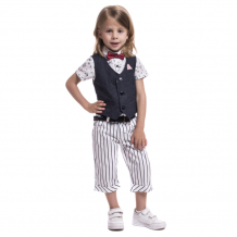 Купить cascatto комплект одежды для мальчика (бриджи, рубашка, жилет, ремень, бабочка) g-komm18 