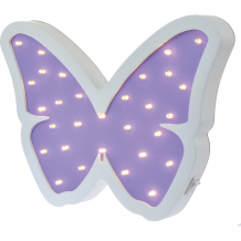 Купить светильник настенный ночной лучик «бабочка», фиолетовый ( id 12370862 )