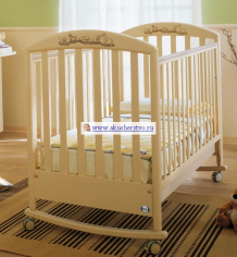 Купить детская кроватка pali zoo 125х65 (качалка) 