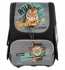 Купить ранец mike&mar тигр цвет: черный/хаки 26х36х14 см ( id 5928841 )