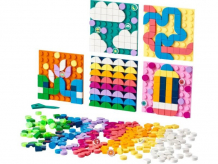 Купить конструктор lego dots adhesive patches mega pack (486 деталей) 41957