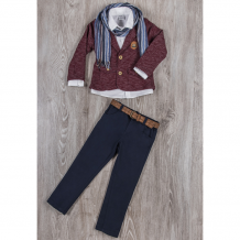 Купить cascatto комплект для мальчика (брюки, рубашка, пиджак, шарф, ремень) g-komm18 
