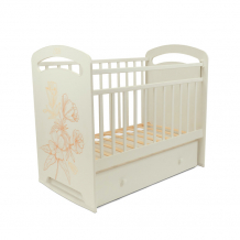 Купить детская кроватка sweet baby rosa с ящиком (колесо-качалка) 426698