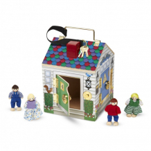 Купить melissa & doug кукольный домик с замками 2505