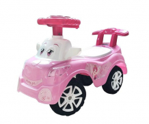Купить каталка наша игрушка машина дружок yh832/pink