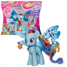 Купить hasbro my little pony b0671 рейнбоу дэш &quot;делюкс&quot; с волшебными крыльями