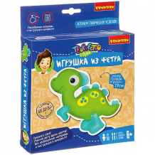 Купить набор для творчества bondibon игрушка из фетра: динозаврик ( id 14155778 )