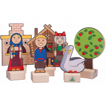 Купить набор для кукольного театра краснокамская игрушка "персонажи сказки гуси-лебеди" ( id 12857581 )