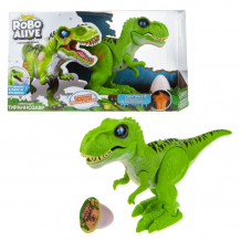 Купить zuru robo alive игровой набор робо-тираннозавр + слайм т192