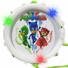 Купить музыкальный инструмент герои в масках (pj masks) барабан со световыми эффектами 32691