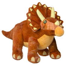 Купить мягкая игрушка all about nature динозавр трицератопс 26 см k8692-pt
