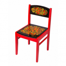 Купить хохлома стул детский кроха с художественной росписью 7959