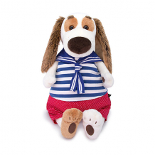 Купить мягкая игрушка budi basa собака бартоломей в морском костюме, 27см ( id 12342594 )