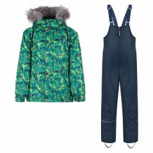 Купить комплект куртка/полукомбинезон saima, цвет: зеленый/синий ( id 10995092 )