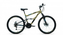 Купить велосипед двухколесный altair mtb fs 26 2.0 disc рост 18" 2021 rbkt1f16e017 