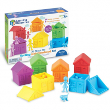 Купить развивающая игрушка learning resources моя семья с домиками для сортировки ler3369