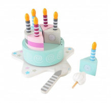 Купить деревянная игрушка magni торт со свечками в виде цифр от 0 до 9 2768