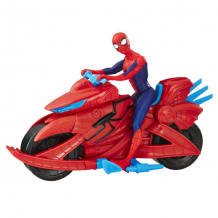 Купить hasbro spider-man e3368 фигурка 15 см человек-паук с транспортом