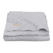Купить вязаный плед jollein "fancy knit" soft grey, 75x100 см ( id 10599418 )