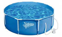 Купить бассейн polygroup каркасный бассейн summer escapes с фильтр-насосом 305х107 см 6300 л p20-1042-a