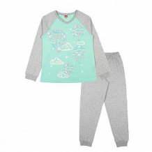 Купить пижама джемпер/брюки cherubino, цвет: серый ( id 11087984 )