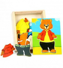 Купить игрушка мир деревянных игрушек медвежонок миша, 13.5 см ( id 2637578 )