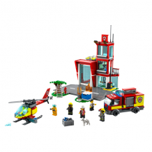 Купить lego city 60320 конструктор лего город fire пожарная часть