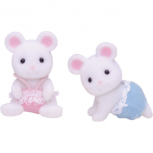 Купить набор "белые мышата-двойняшки" sylvanian families ( id 2458906 )