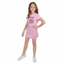 Купить юбка leader kids, цвет: розовый ( id 12107722 )