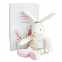 Купить мягкая игрушка doudou et compagnie perlidoudou кролик 25 см dc3516
