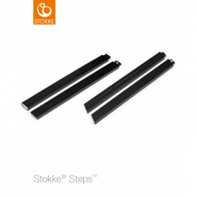 Купить ножки для стула stokke steps oak black, черный stokke 996896889