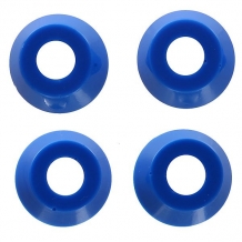 Купить амортизаторы для скейтборда independent low conical cushions medium hard blue 92a синий ( id 1121519 )