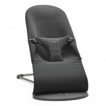 Купить кресло-шезлонг babybjorn bliss, charcoal grey, 3d jersey, темно-серый babybjorn 997123410