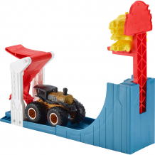 Купить автотрек hot wheels monster trucks поединок в воздухе ( id 10359164 )