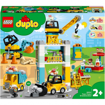 Конструктор LEGO DUPLO Town 10933: Башенный кран на стройке ( ID 15007202 )