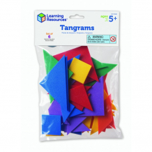 Купить развивающая игрушка learning resources танграм мини ler3668