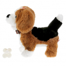 Купить интерактивная игрушка мой питомец щенок джим с косточкой 22 см jx-14152