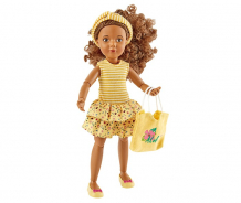 Купить kruselings кукла джой в летнем желтом наряде 23 см 0126873