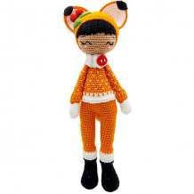Купить вязаная игрушка niki toys кукла люси лисица, 45см ( id 11813472 )