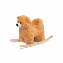 Купить качалка нижегородская игрушка со спинкой медведь см-803-5_м
