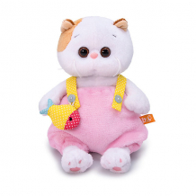 Купить мягкая игрушка budi basa кошечка ли-ли baby в меховом комбинезоне, 20 см ( id 13660217 )
