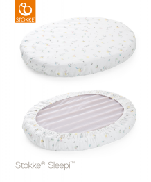 Купить простынь на резинке stokke sleepi mini, цвет: белый stokke 996921635