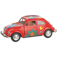 Коллекционная машинка Serinity Toys Volkswagen Beetle Classical раскрашенный, красная ( ID 13233013 )