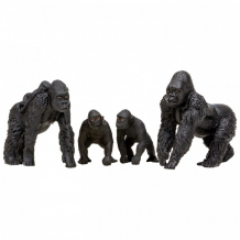 Купить masai mara набор фигурок мир диких животных семья горилл (4 предмета) mm201-003