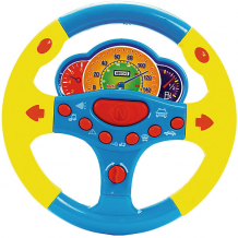 Купить музыкальный руль наша игрушка "весёлые гонки", свет и звук ( id 4925597 )