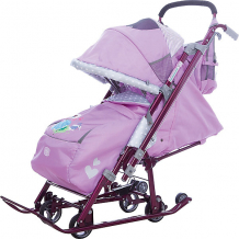 Купить санки-коляска ника детям 7-4/1, лилия ( id 7120370 )